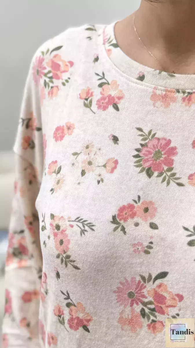 بلوز موهر گلدار