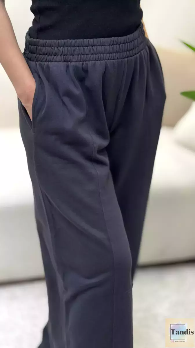 شلوار اسلش نوک مدادی جلو خط دار