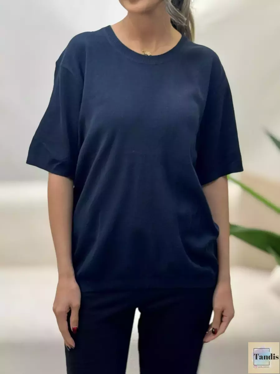 بافت آستین کوتاه پاپایا(3رنگ)