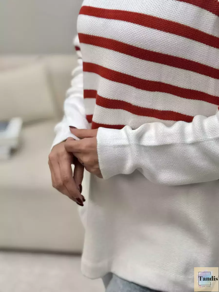 بافت راه راه و ساده سرشانه دکمه