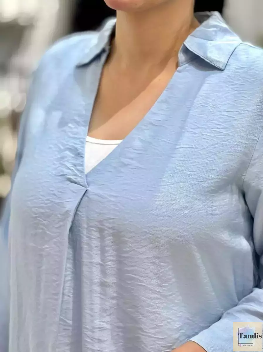 شومیزجلو بسته ال سی(۲رنگ)