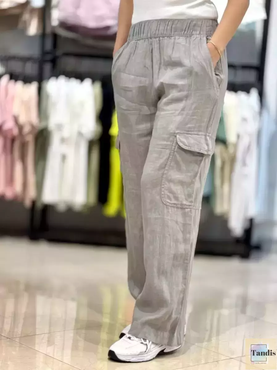 شلوارلینن  کارگوزرشکی