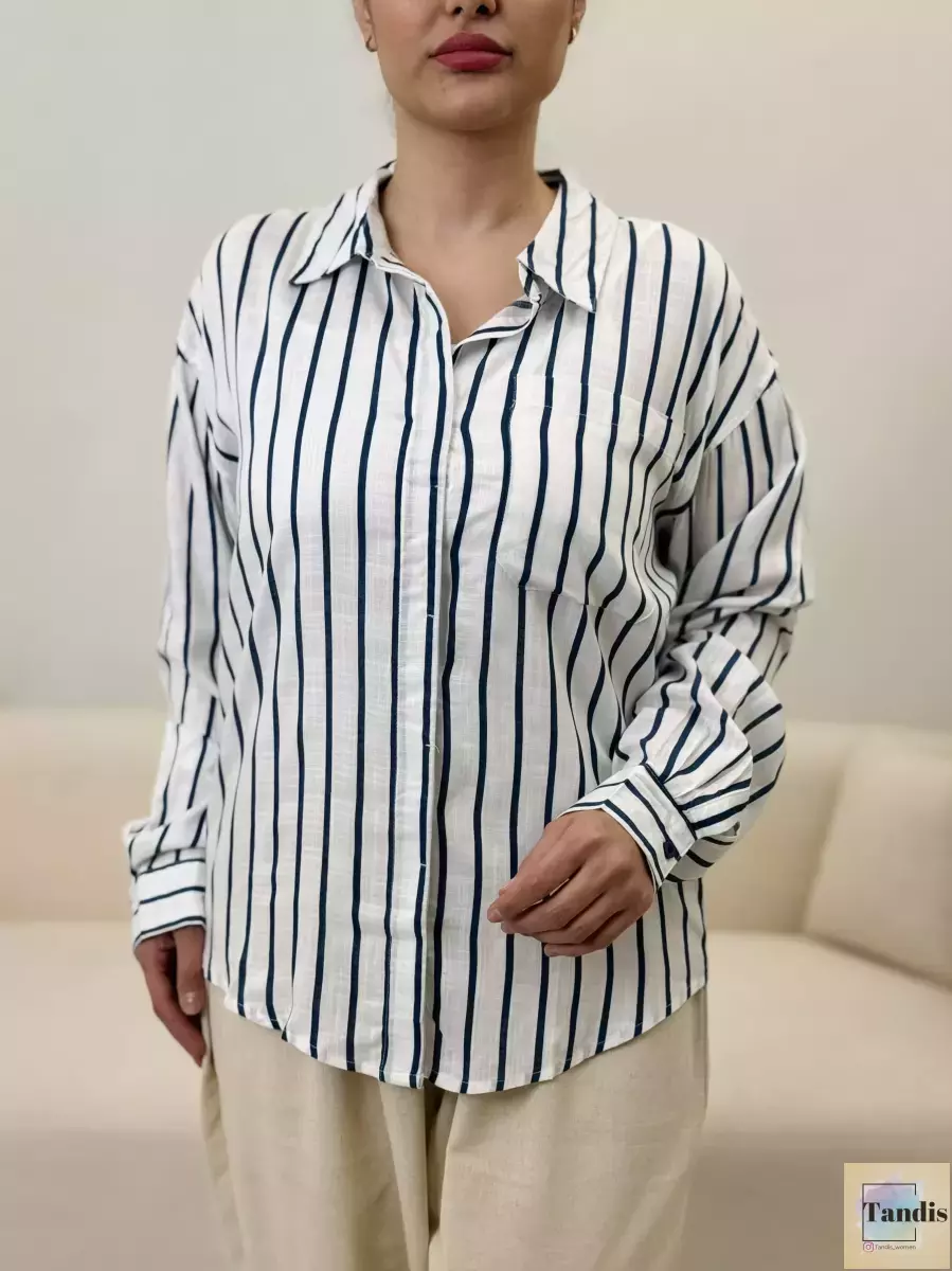 شومیز راه راه رنگی