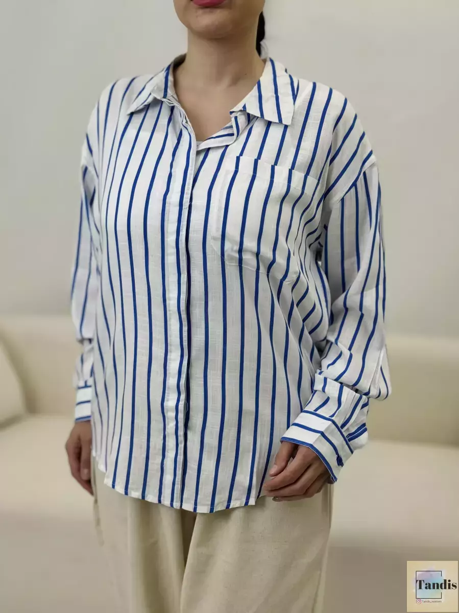 شومیز راه راه رنگی