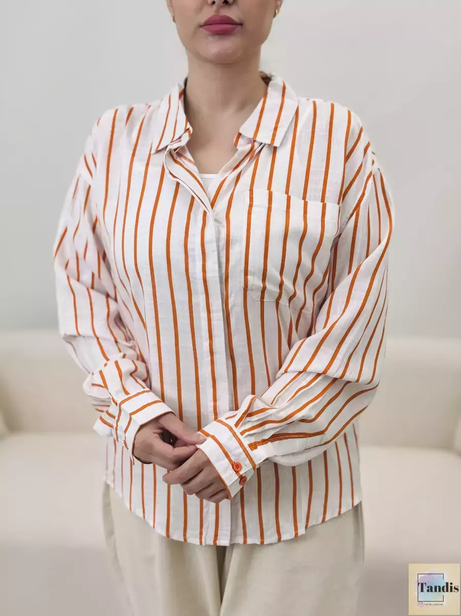 شومیز راه راه رنگی