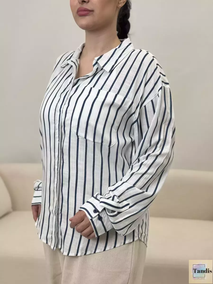 شومیز راه راه رنگی