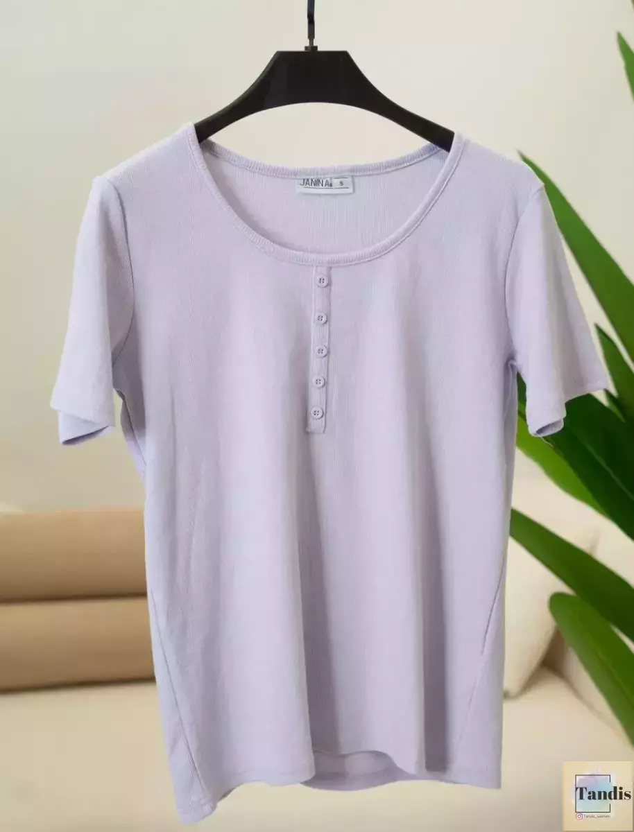 تیشرت کبریتی جلودکمه(رنگبندی)
