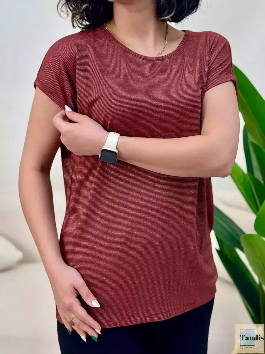 تیشرت راه راه شاینmoda