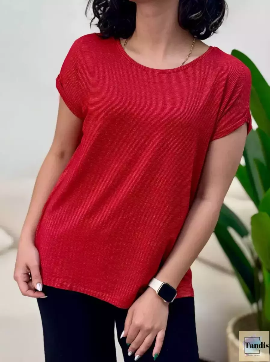 تیشرت راه راه شاینmoda