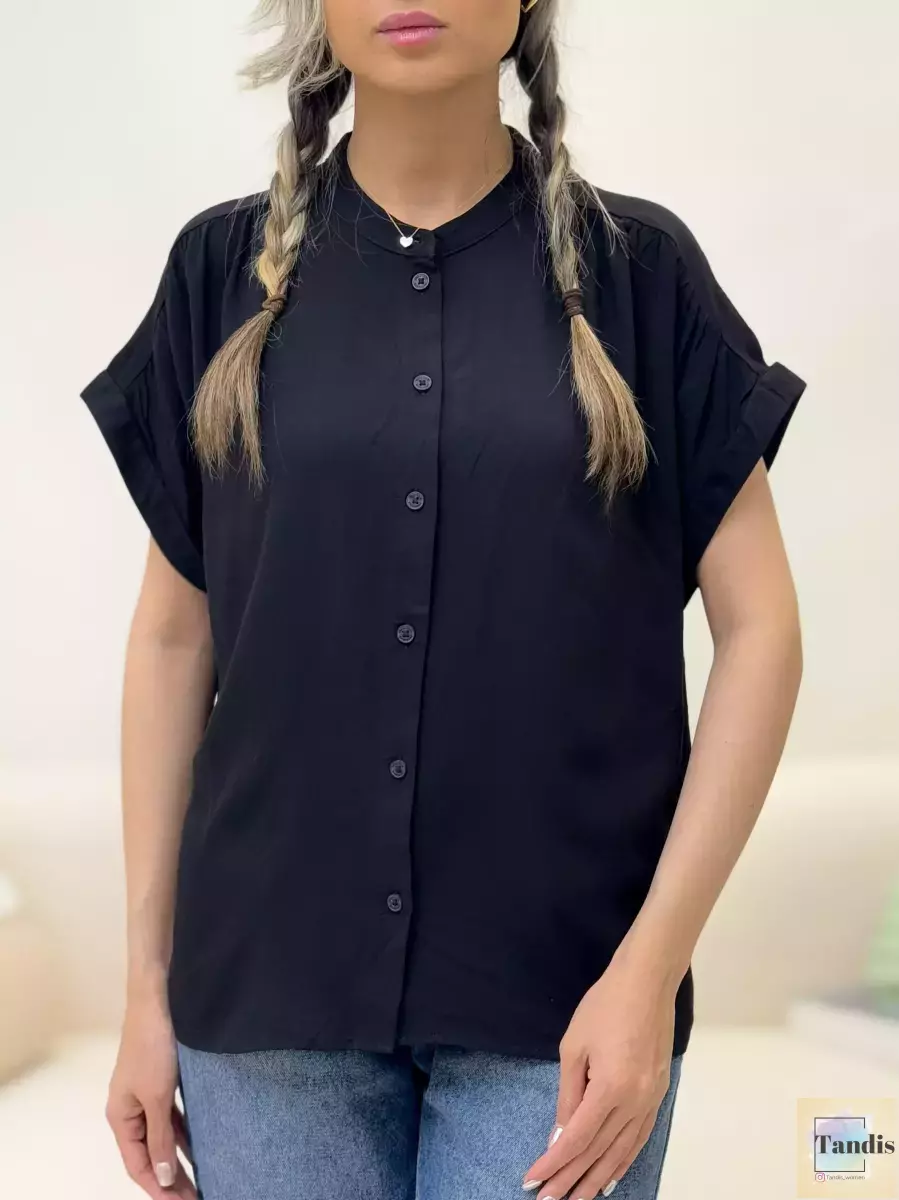 شومیز آستین حلقه ای(3رنگ)
