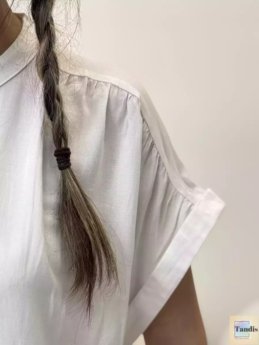 شومیز آستین حلقه ای(3رنگ)