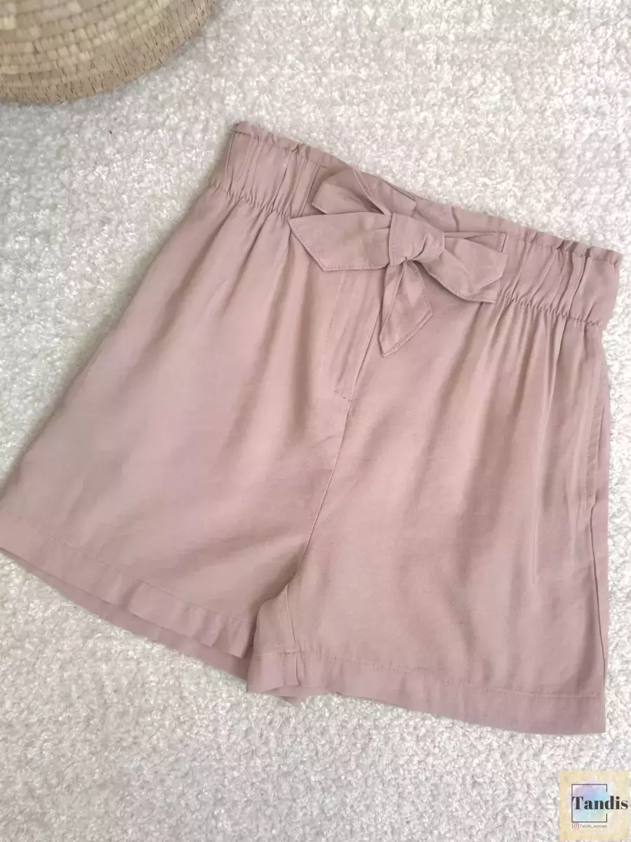 شلوارک کمربند دار (3رنگ)