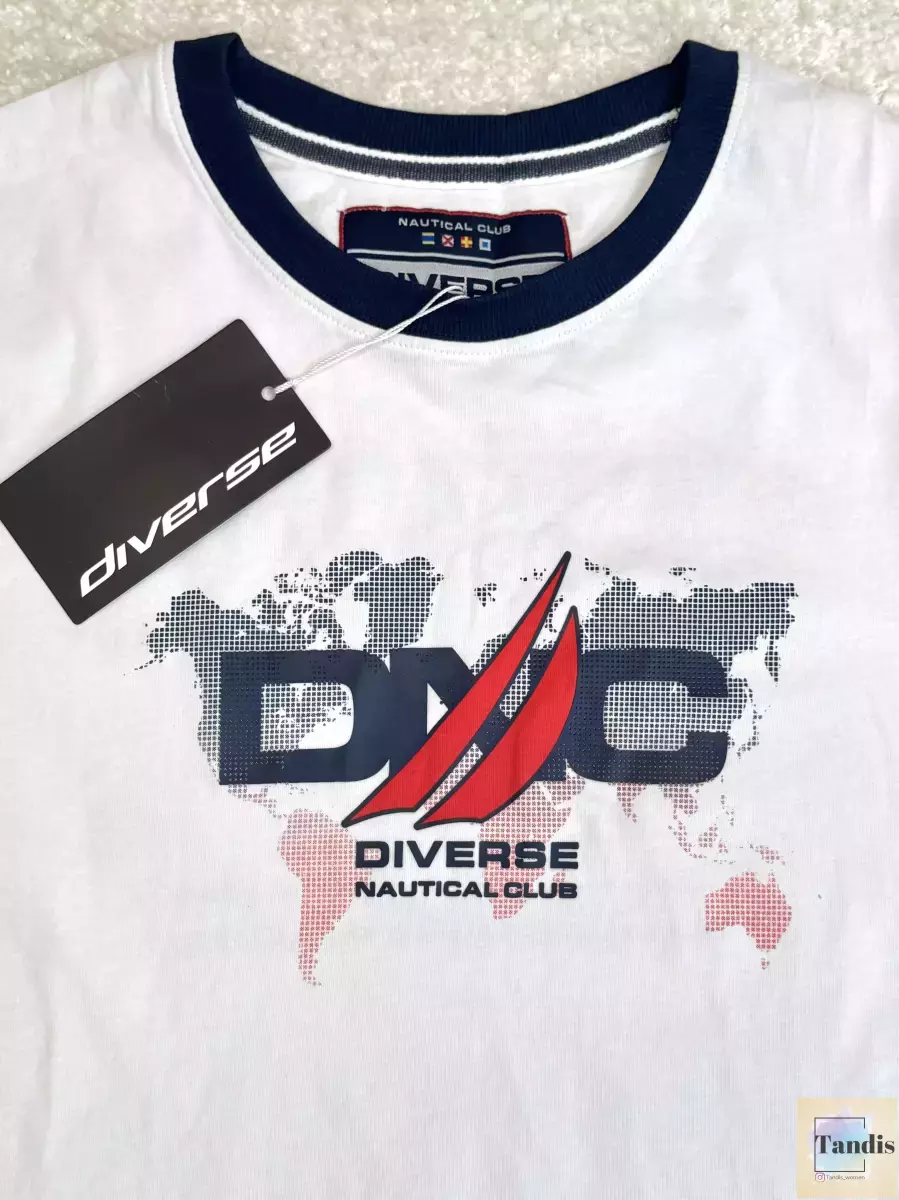 تیشرت مردانه divers(سفید)