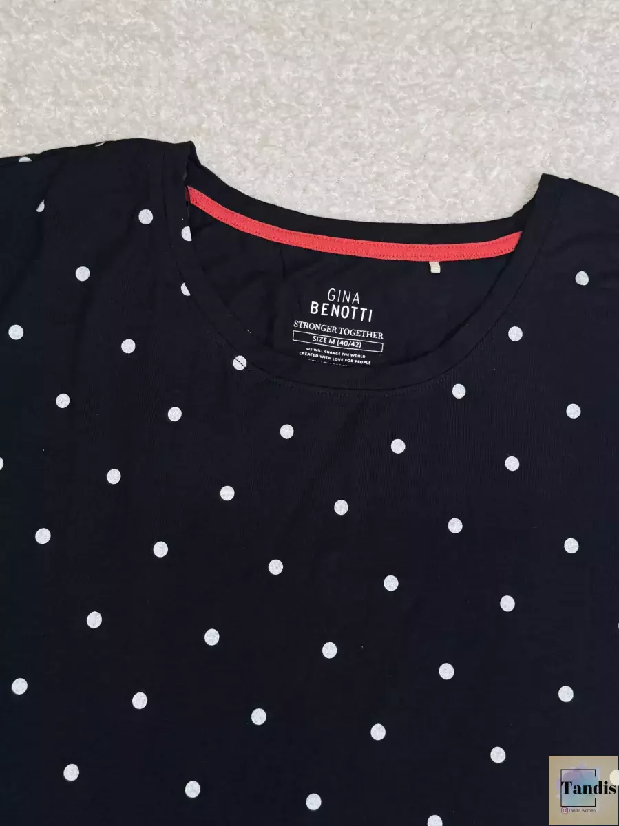 تیشرت gina (خال خالی)