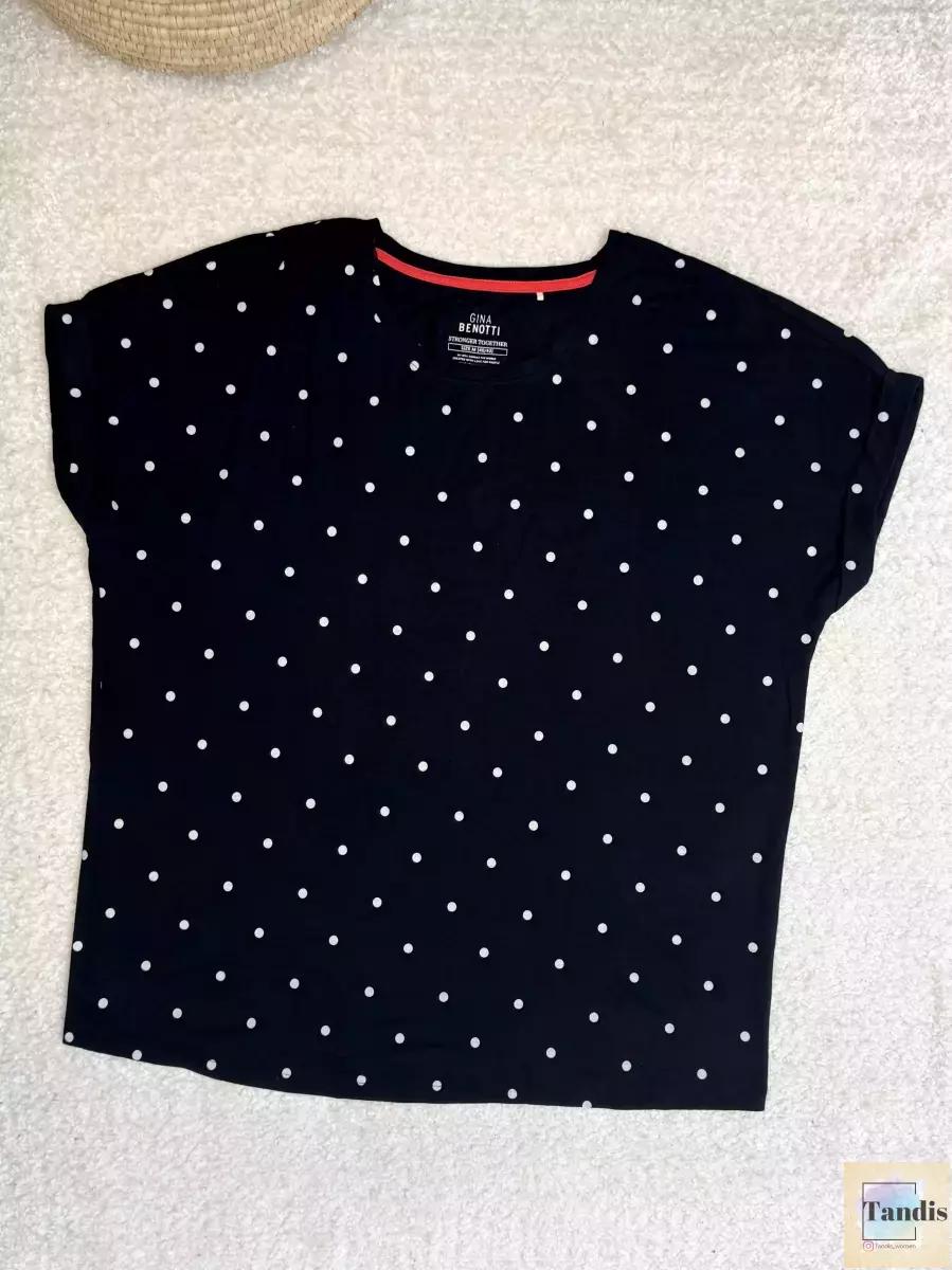 تیشرت gina (خال خالی)