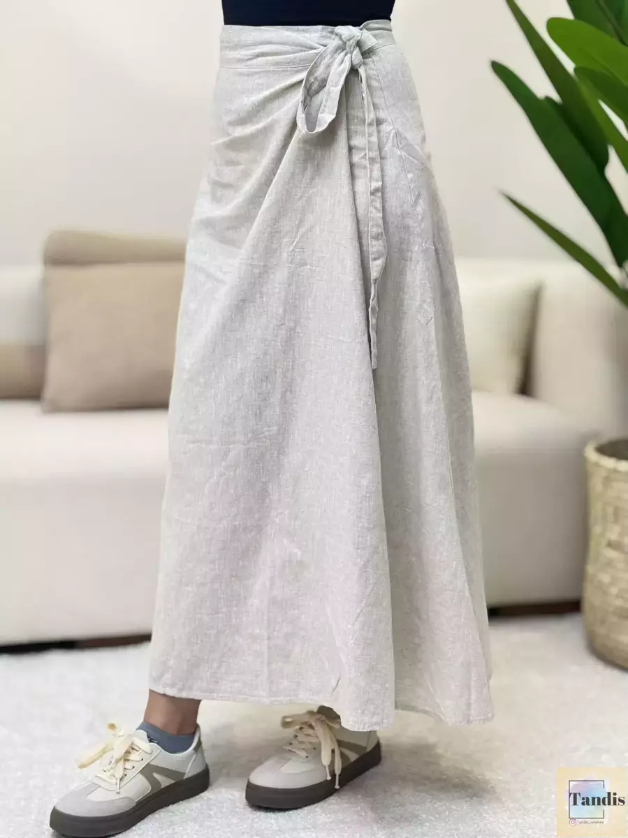 دامن لنگی کرم تیره