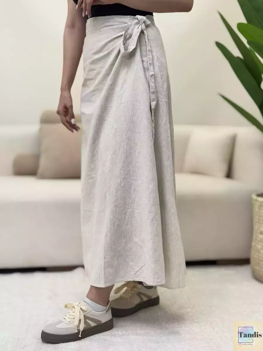 دامن لنگی کرم تیره