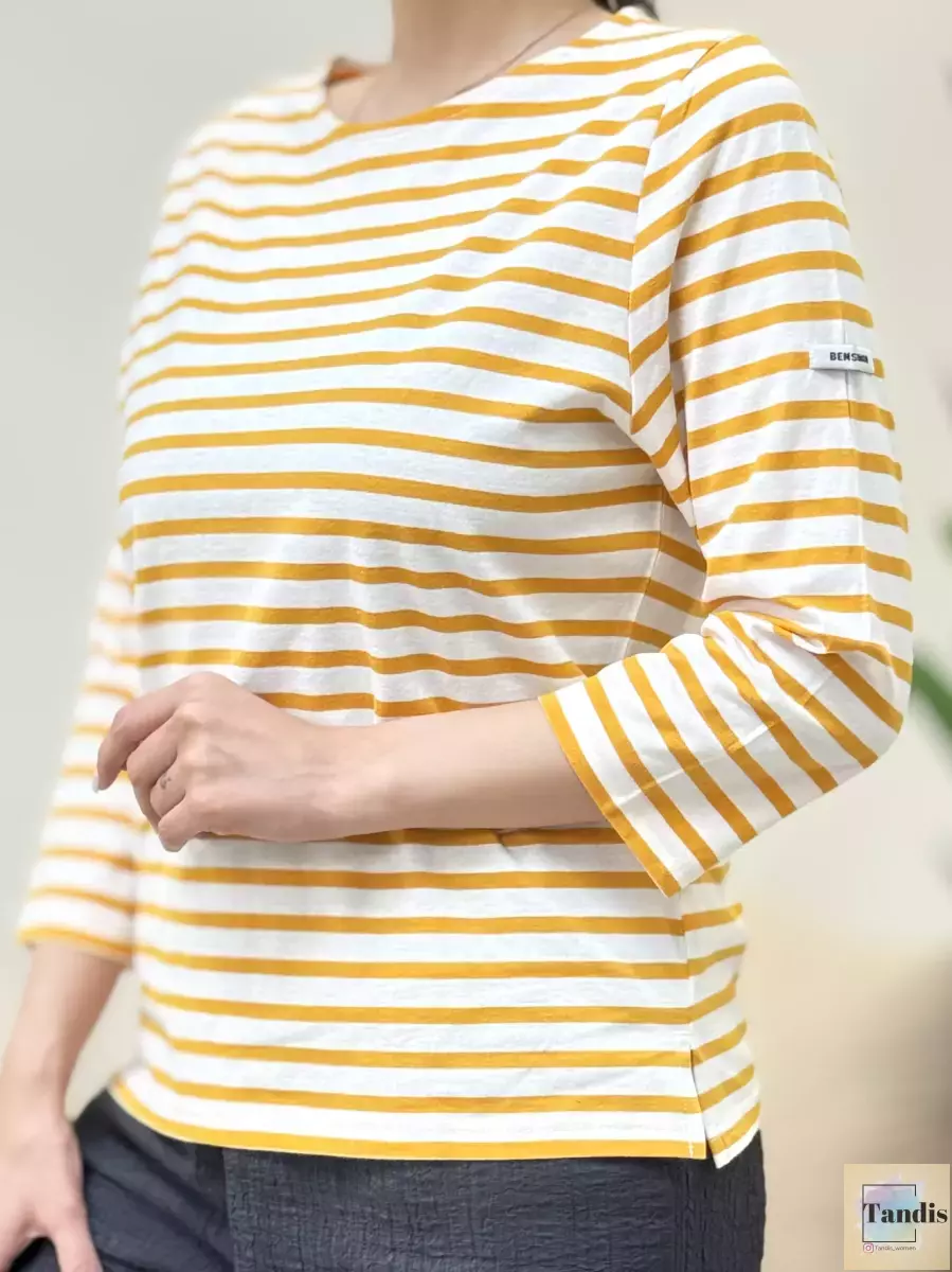 تیشرت آستین بلند راه راه