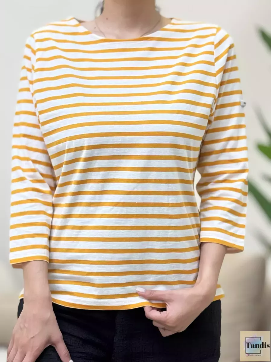 تیشرت آستین بلند راه راه