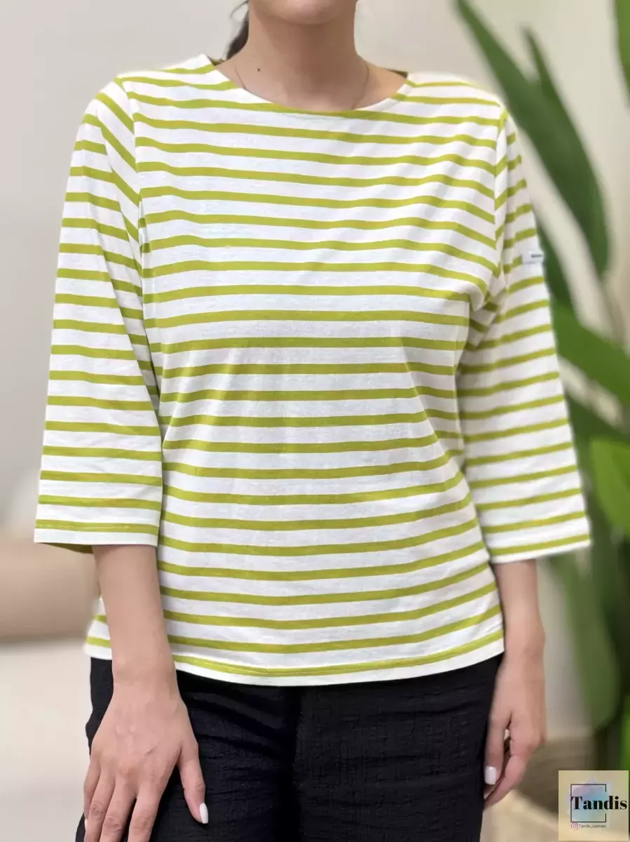 تیشرت آستین بلند راه راه