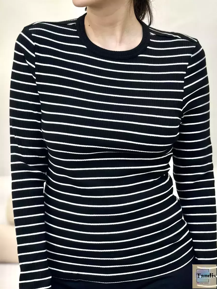 تیشرت آستین بلند کبریتی ریسرود