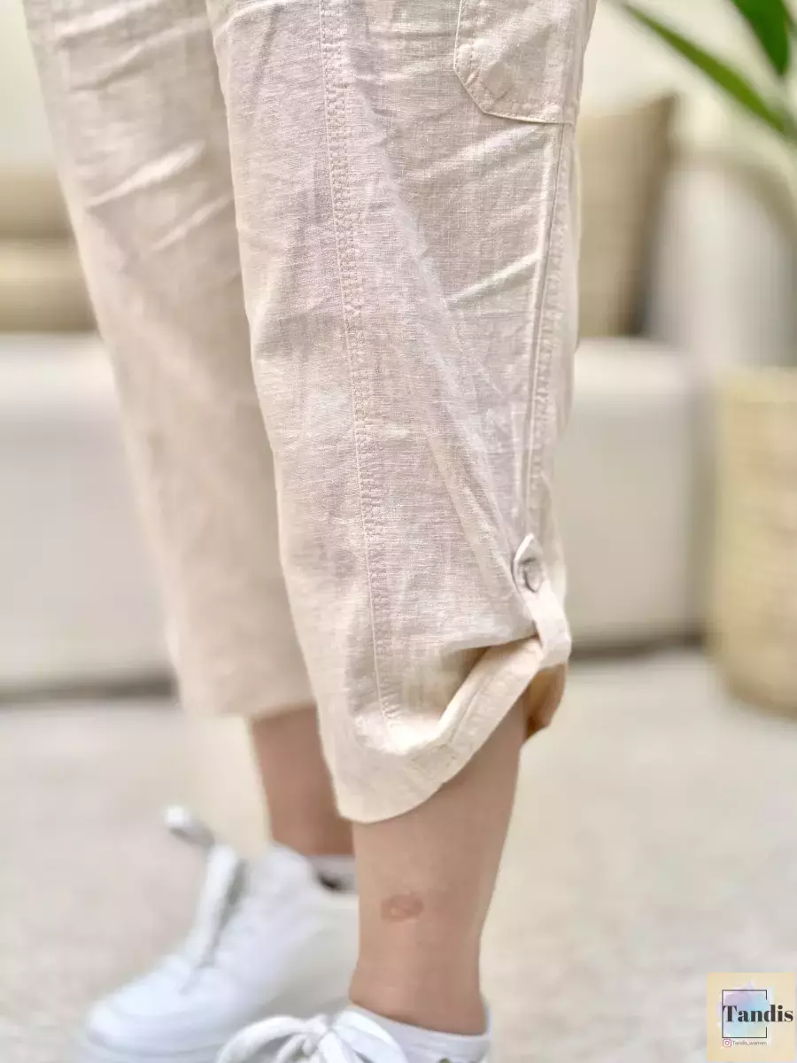 شلوار برمودا هلویی