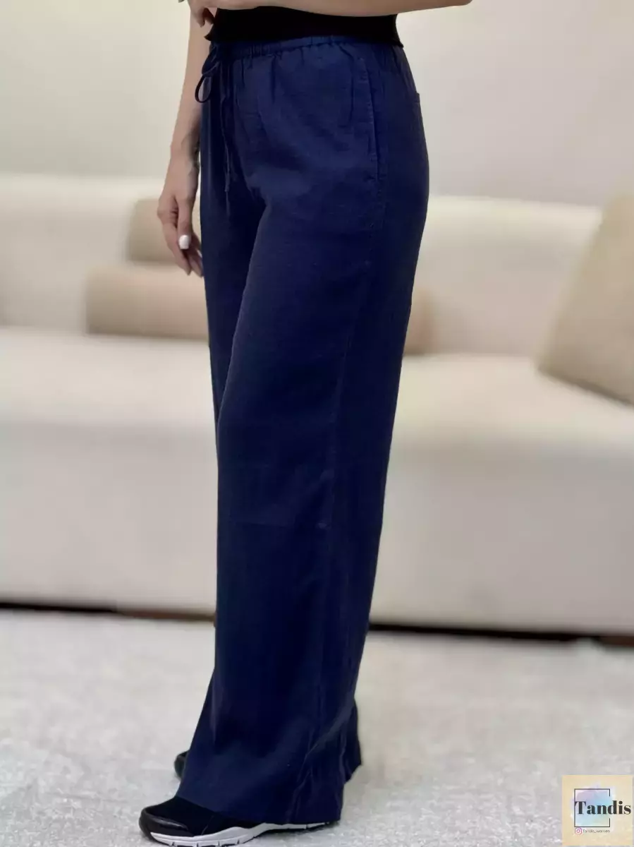 شلوار لینن ساده(4رنگ)