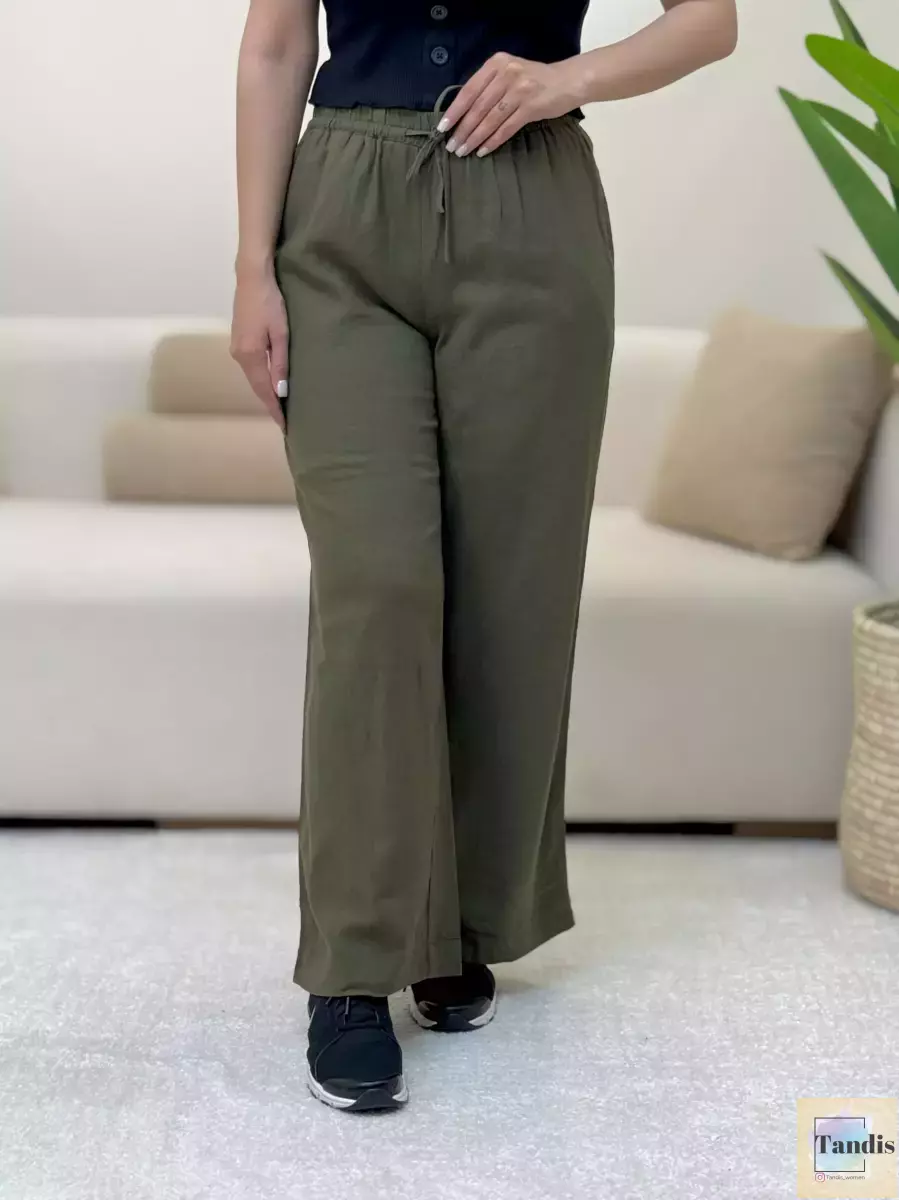 شلوار لینن ساده(4رنگ)