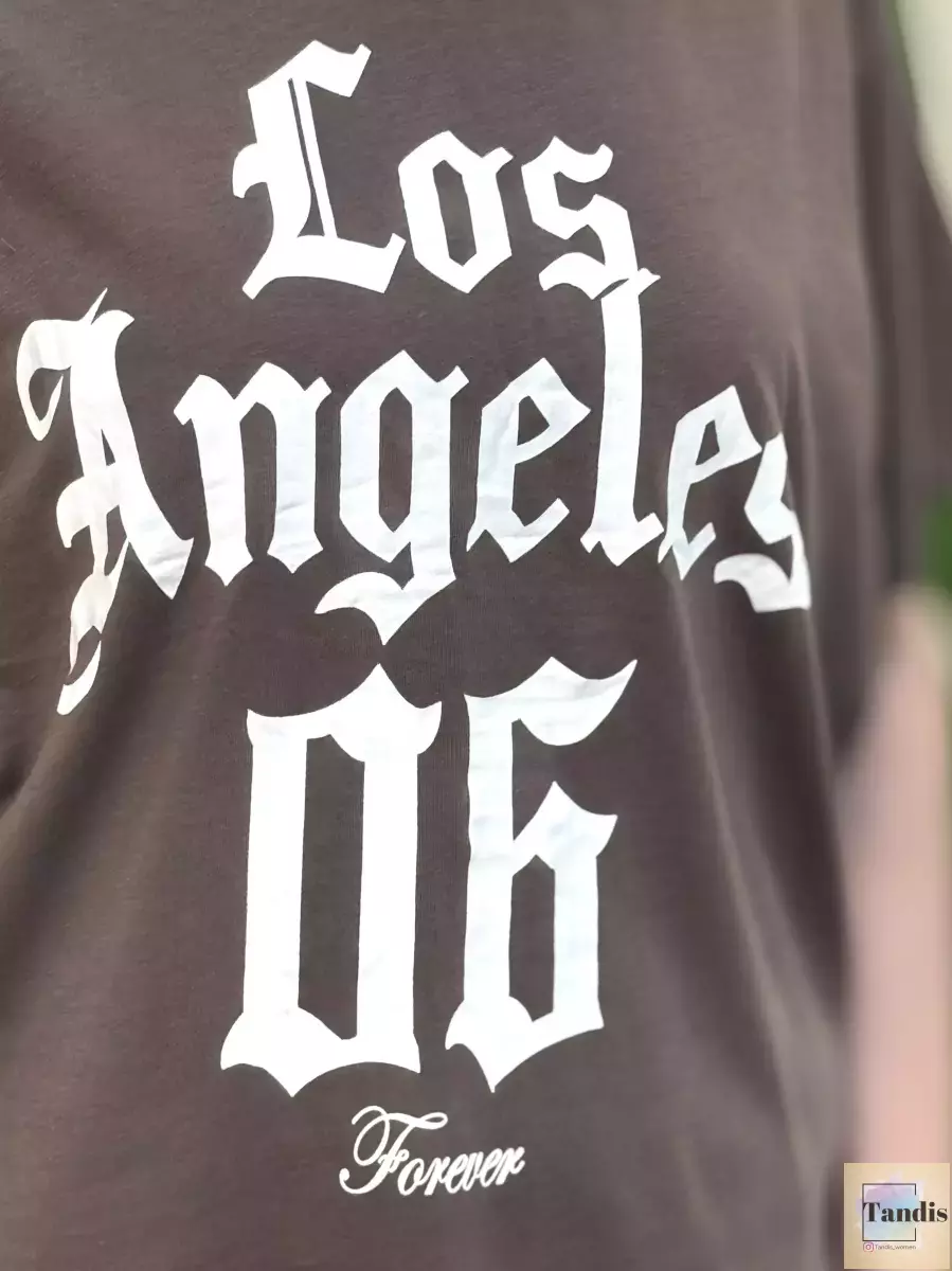 تیشرت قهوه ای defacto