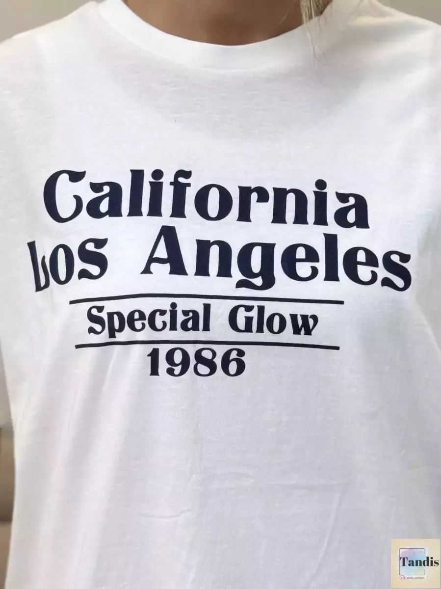 تیشرت سفید دفکتو(چاپ سرمه ای)