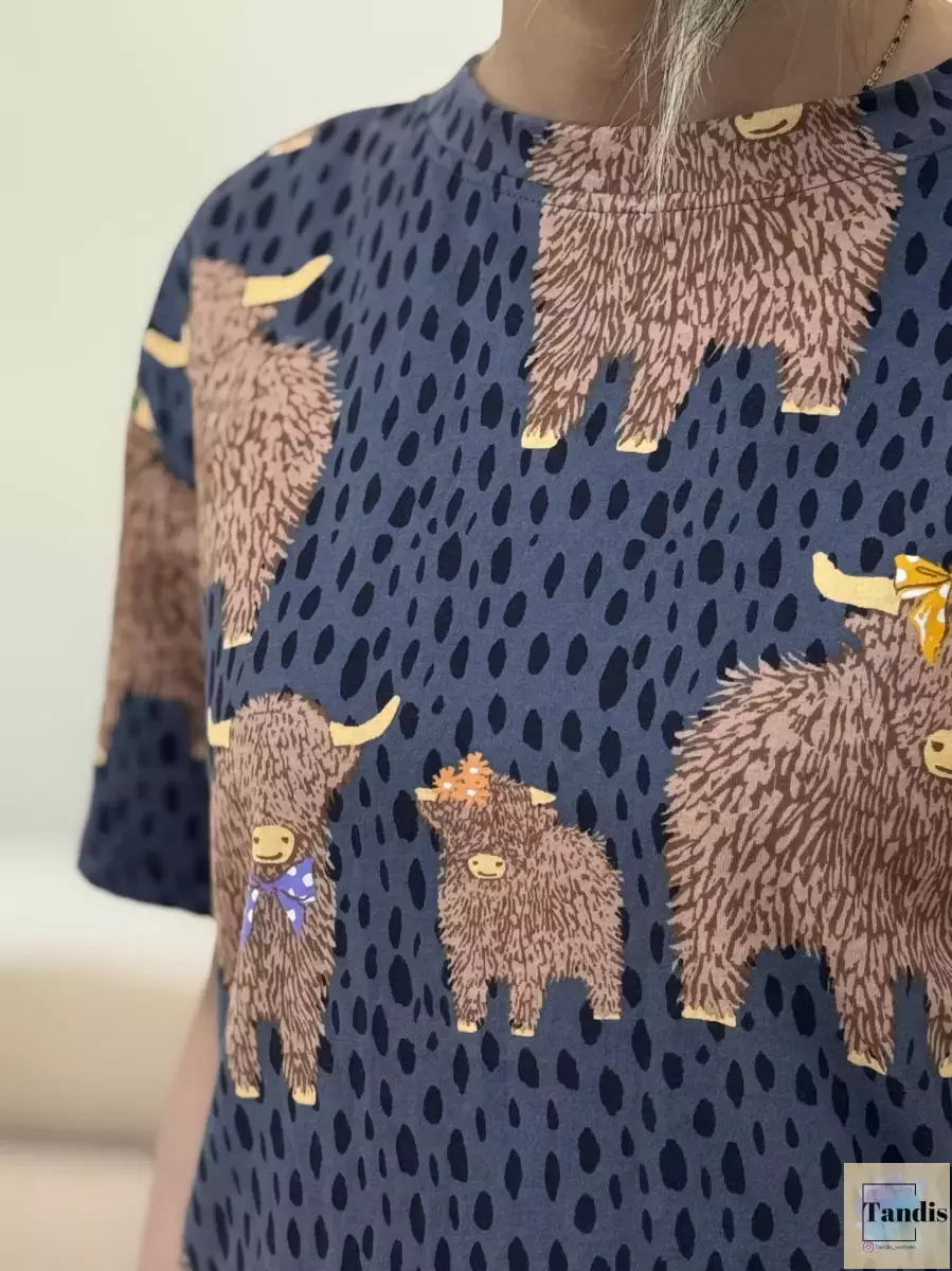 تیشرت طرح بوفالو