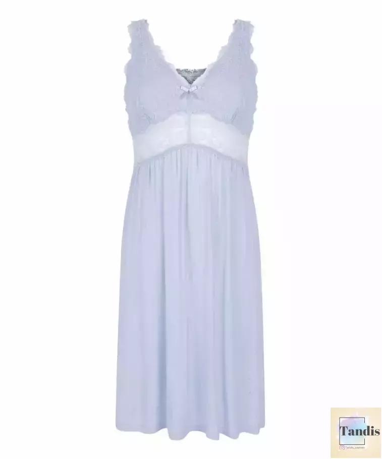 پیراهن خواب گیپور دار (3رنگ)