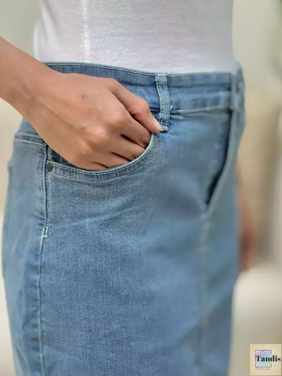 دامن جین کوتاه