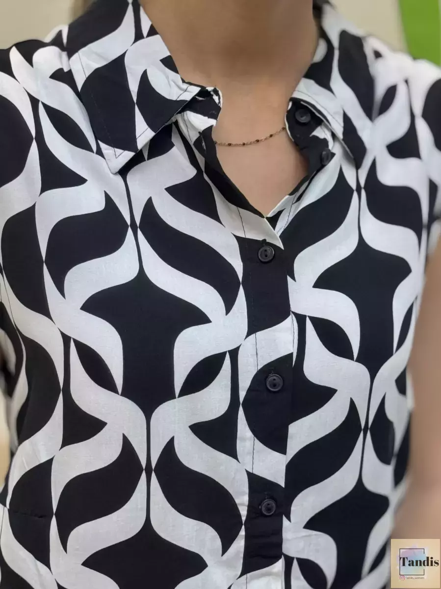 شومیز آستین حلقه ای آمیسو