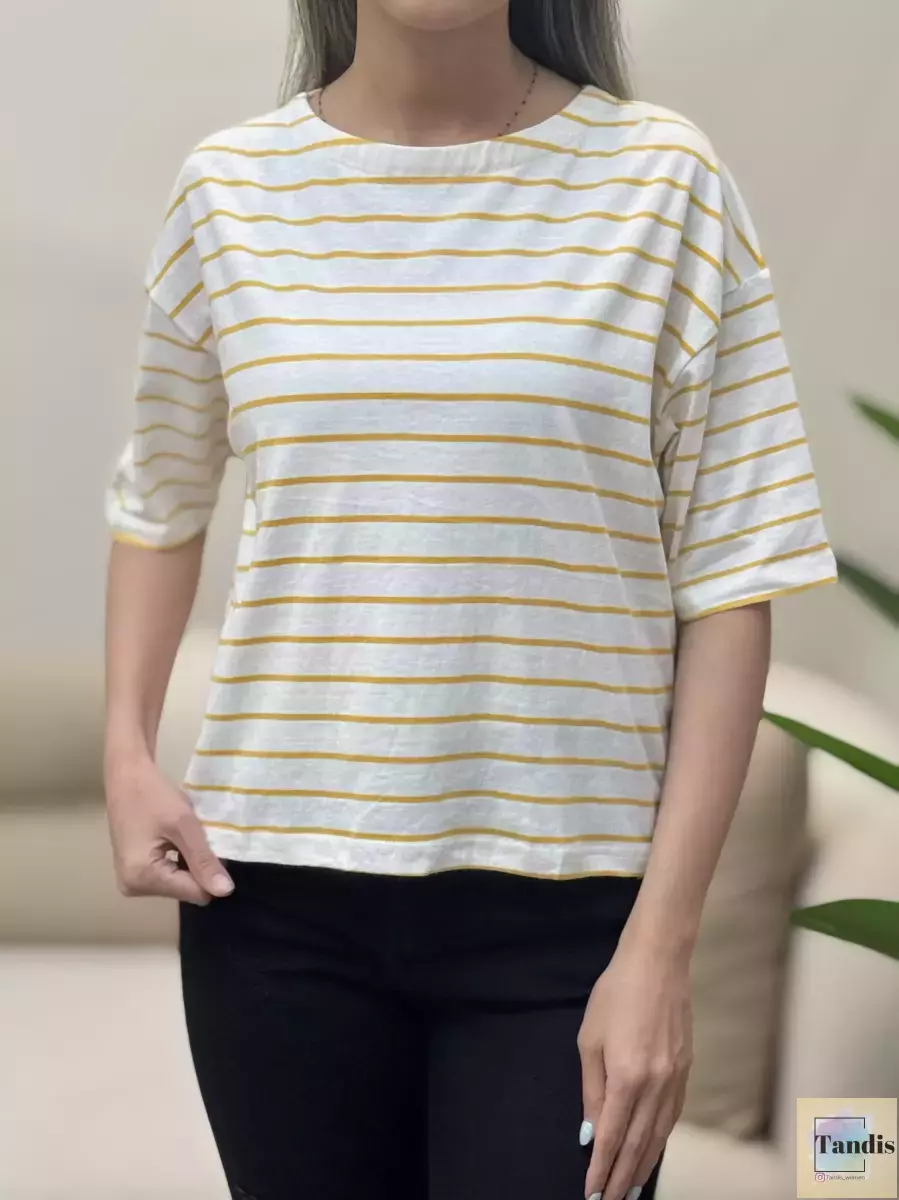 تیشرت باکسی راه راه