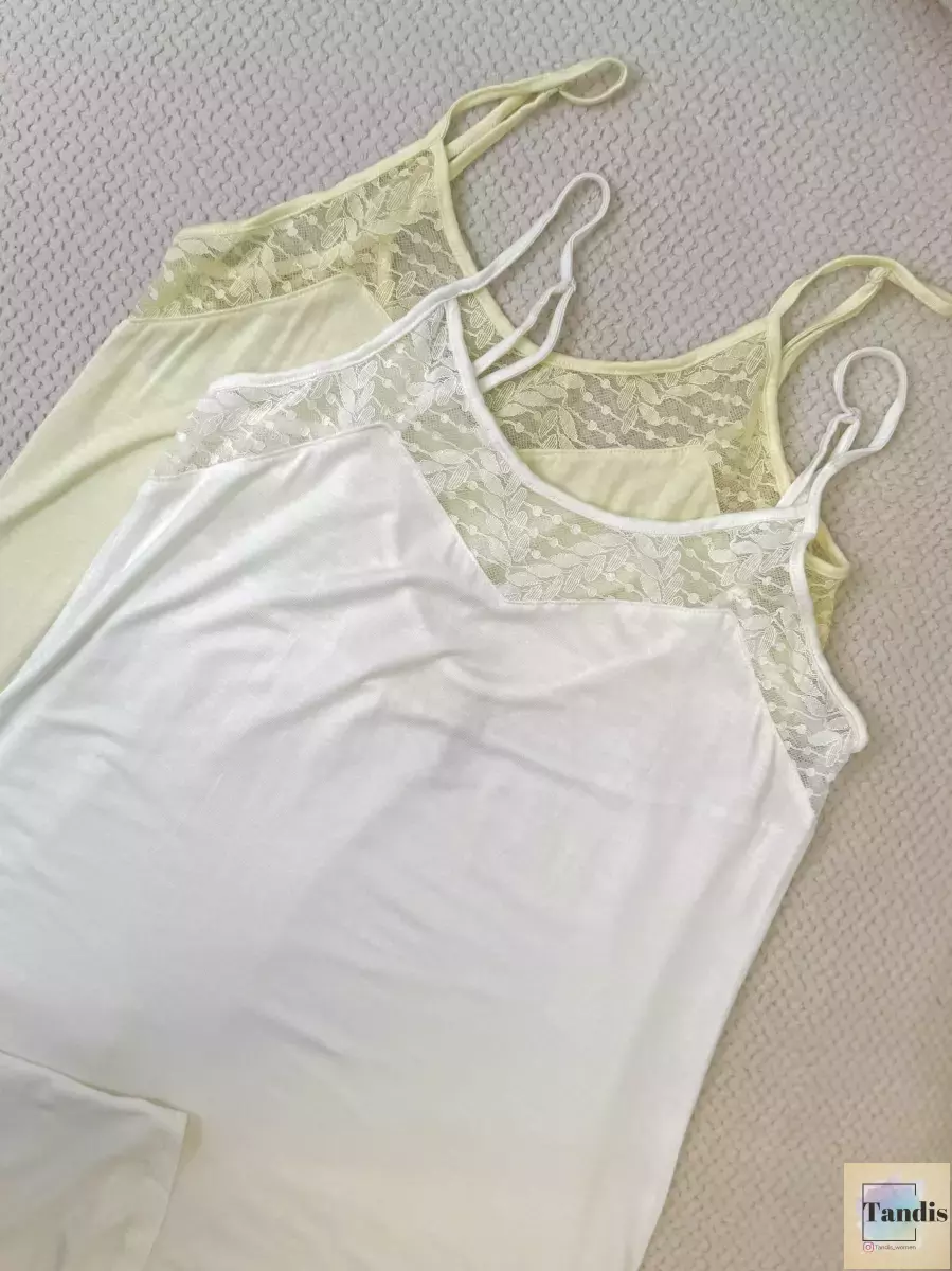 پیراهن خواب (لیمویی/سفید/کالباسی)