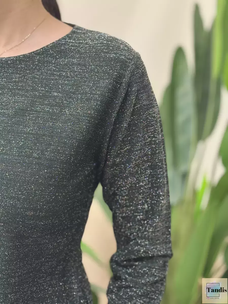 بلوز آستین بلند لمه