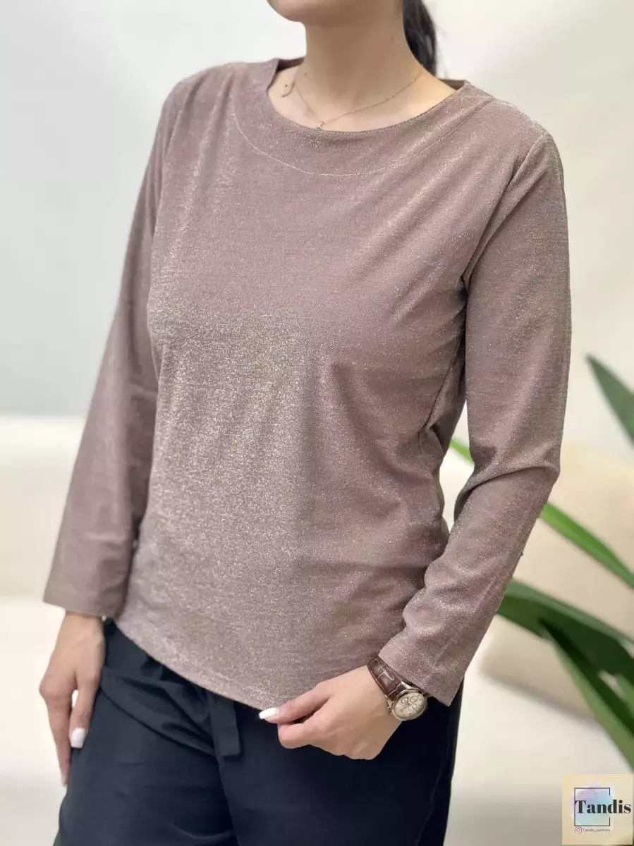بلوز آستین بلند لمه
