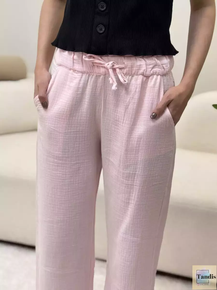 شلوارلینن پفکی زارا