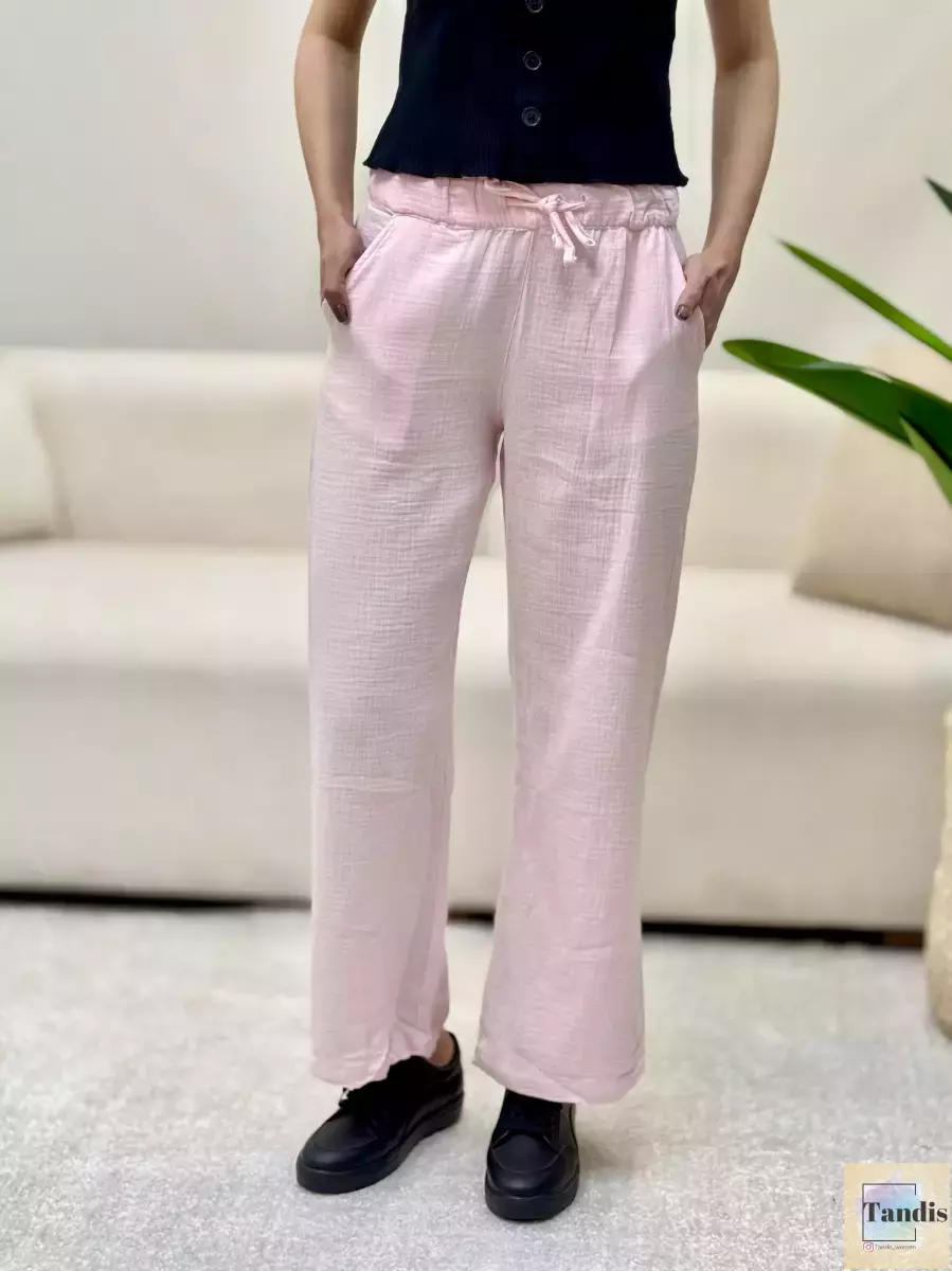 شلوارلینن پفکی زارا