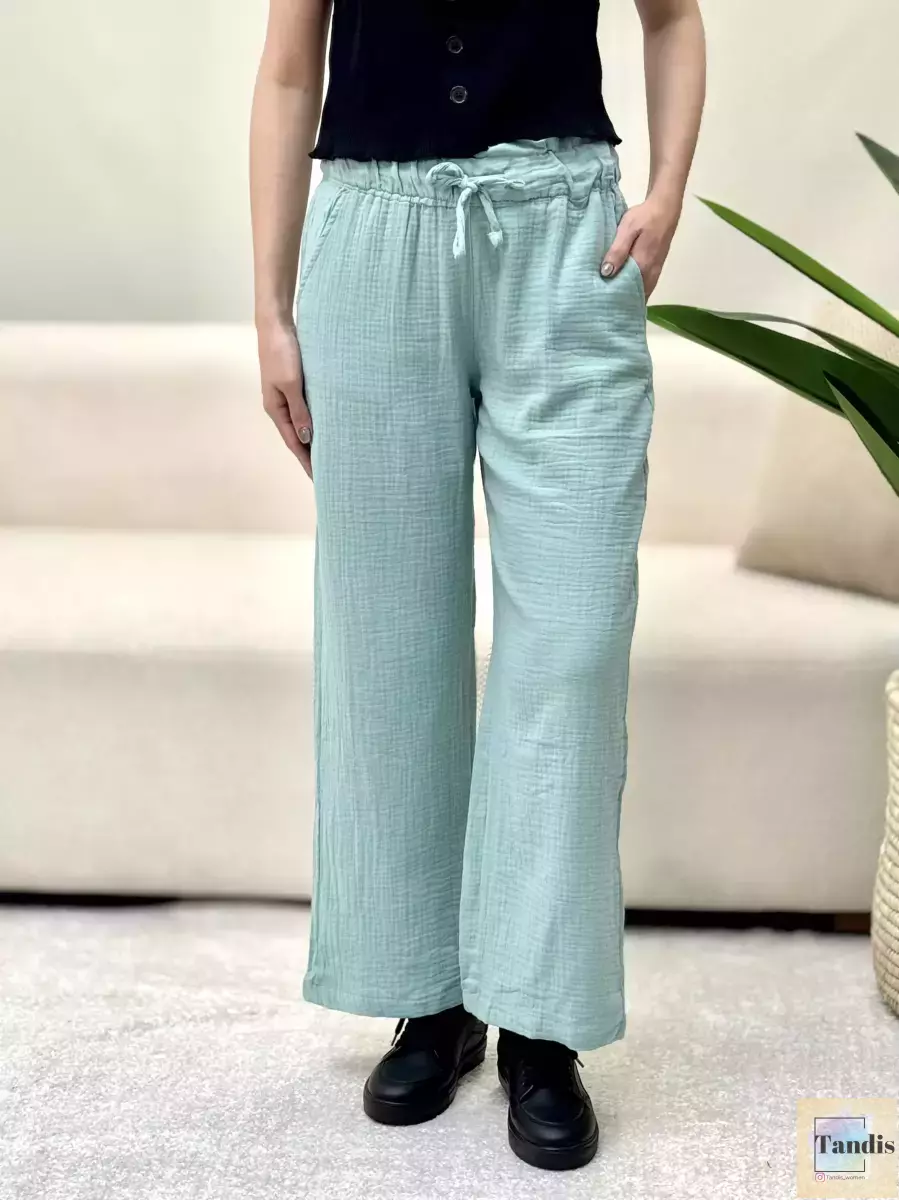 شلوارلینن پفکی زارا