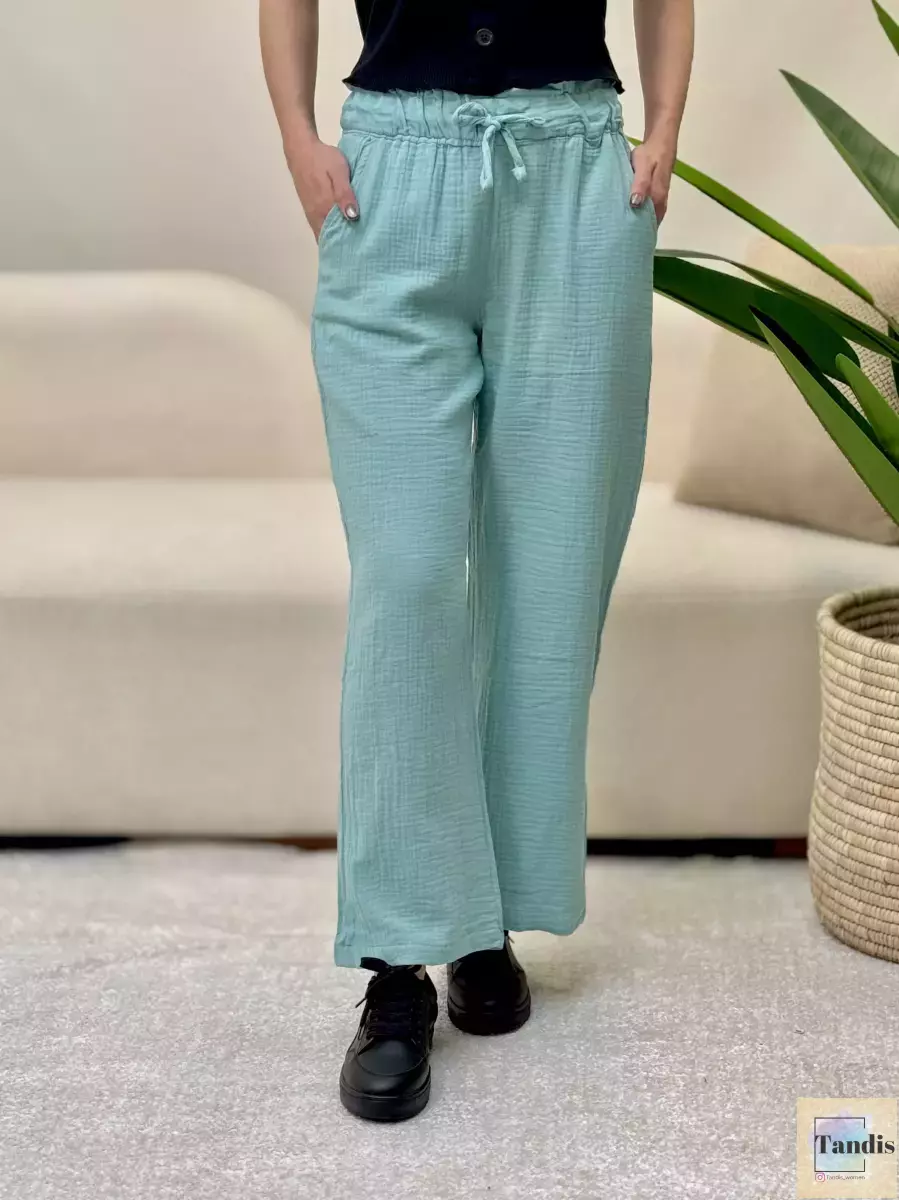 شلوارلینن پفکی زارا