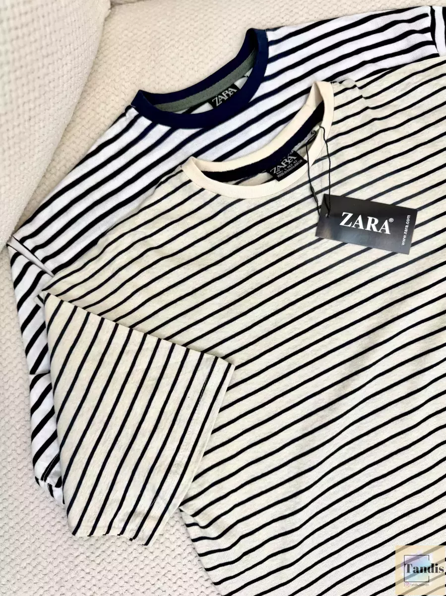 تیشرت باکسی راه راه