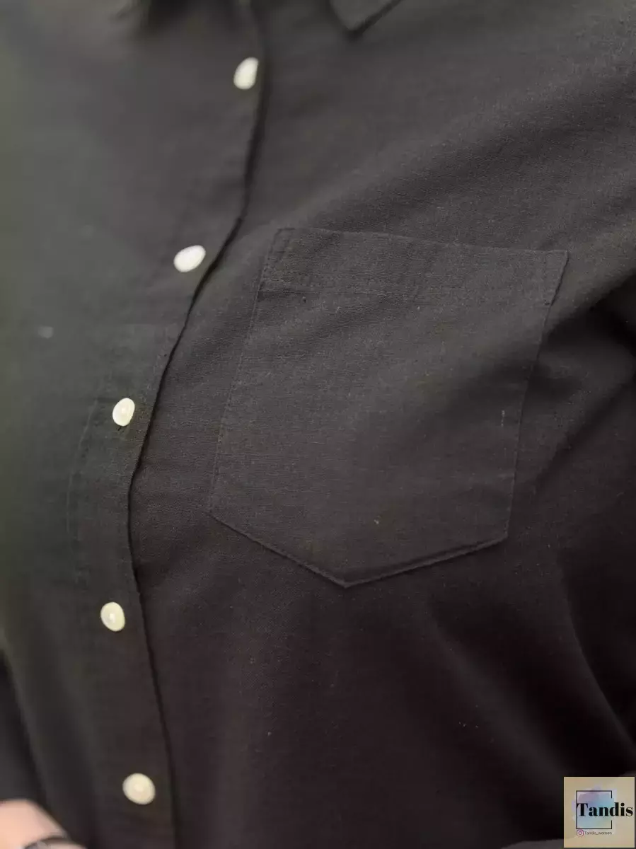 شومیز سبز تیره و فیلی h.m