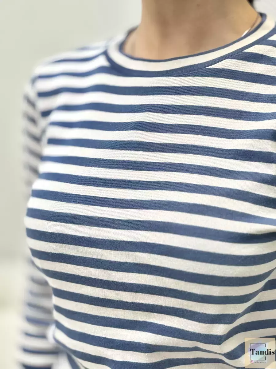 بلوز کبریتی راه راه ovs (دو رنگ)