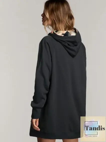 هودی ted baker (کرم/مشکی/سبز)