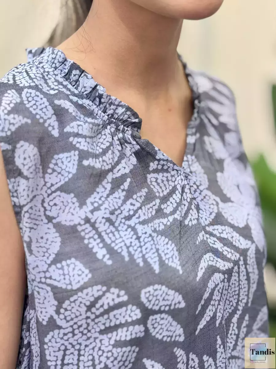 تاپ نخی طرحبندی و رنگبندی oxford