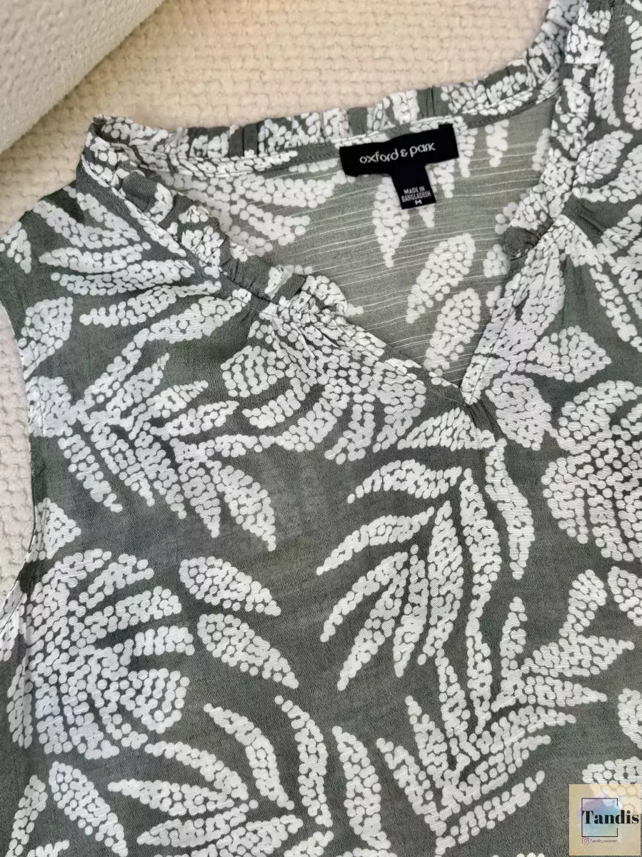 تاپ نخی طرحبندی و رنگبندی oxford