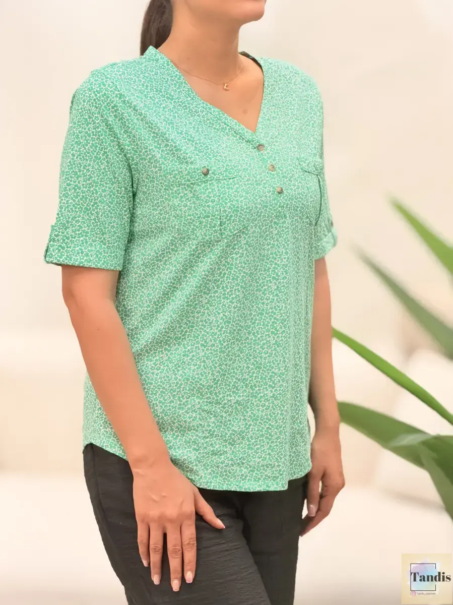 تیشرت croft طرح دار