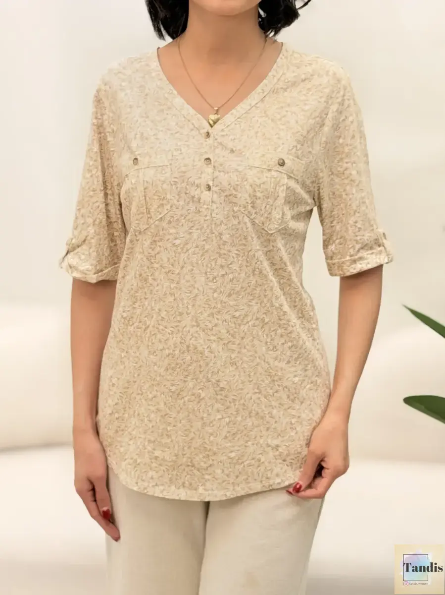 تیشرت croft طرح دار